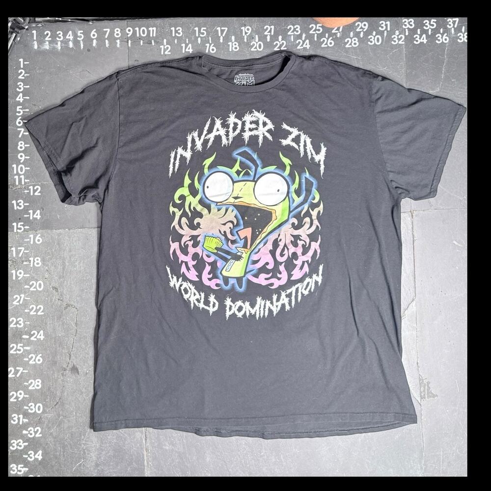 Invader Zim World Domination Gir Graphic T-Shirt 3XL - Picture 2 of 5